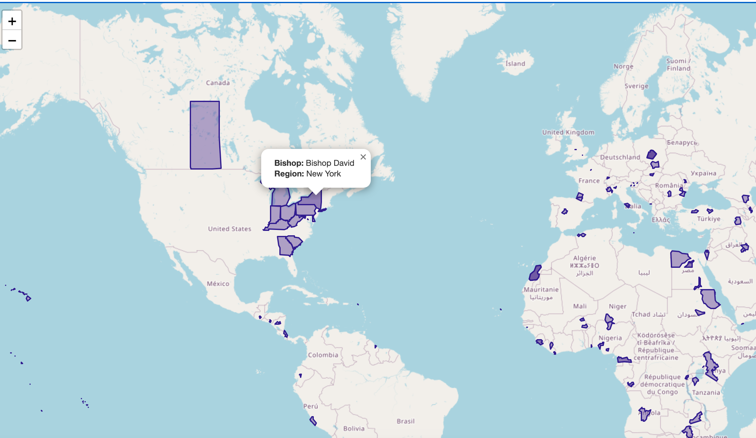 Geo Region Visualizer