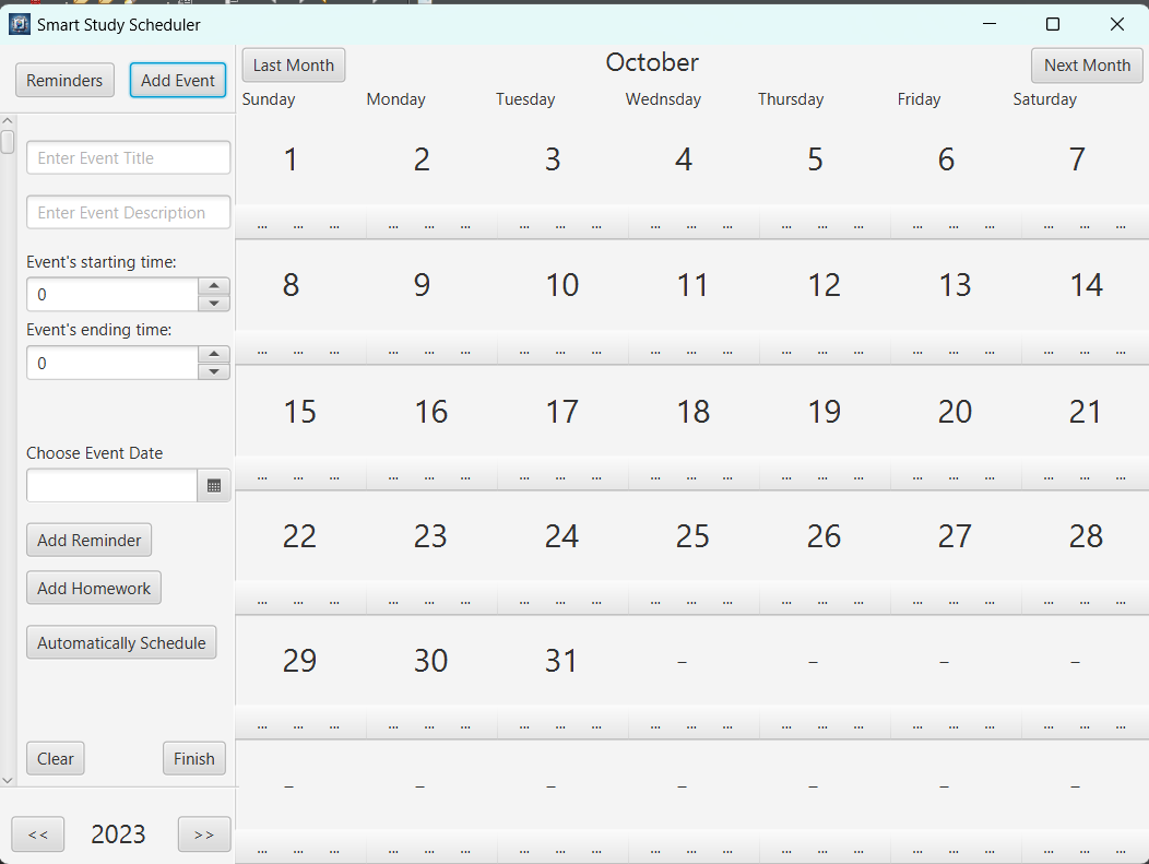 Smart Study Scheduler